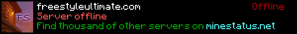 FreeStyle Minecraft Server Banner