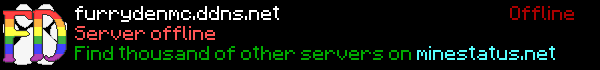 Furry Den Minecraft Server Banner