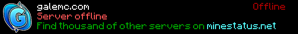 GaleMC Minecraft Server Banner