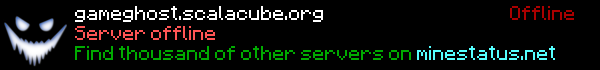 GameGhost Minecraft Server Banner