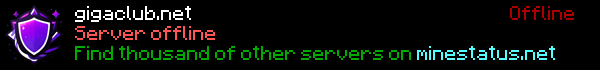 GigaClub.net Freebuild Minecraft Server Banner