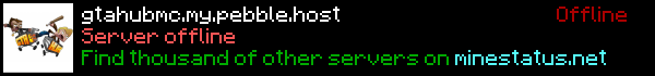 GTAHubMC Minecraft Server Banner