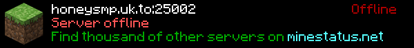 HoneySMP Minecraft Server Banner
