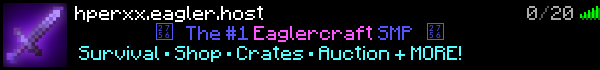 HperSMP Minecraft Server Banner