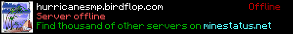 HurricaneSMP Minecraft Server Banner