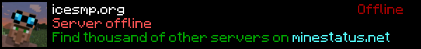 IceSMP Minecraft Server Banner