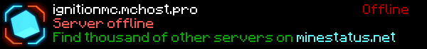 IgnitionMc Minecraft Server Banner
