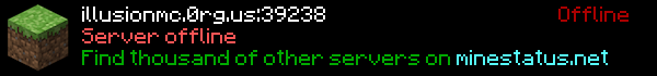 Illusion MC Minecraft Server Banner