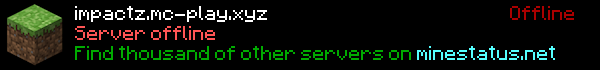 Impactz Minecraft Server Banner