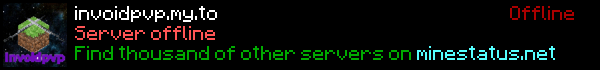 InVoidPvP Minecraft Server Banner