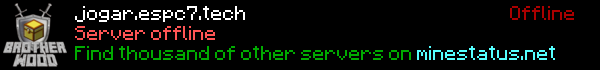 BrotherWood Minecraft Server Banner