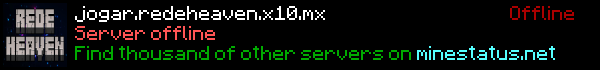 RedeHeaven Minecraft Server Banner