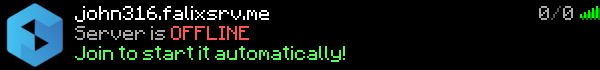 John 3:16 Minecraft Server Banner