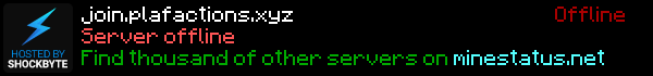 PLA Network Minecraft Server Banner
