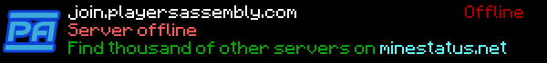 Player's Assembly - SMP Factions Minecraft Server Banner