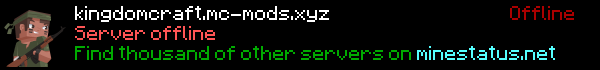 KingdomCraft Minecraft Server Banner