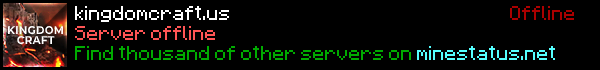 Kingdom Craft Minecraft Server Banner
