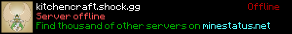KitchenCraft Minecraft Server Banner