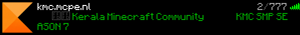 KERALA MINECRAFT COMMUNITY Minecraft Server Banner