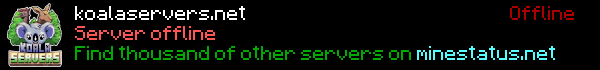KoalaServers Minecraft Server Banner
