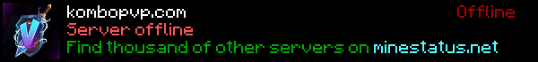 KomboPvP Minecraft Server Banner
