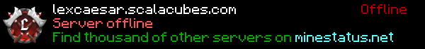Lexcaesar Network Minecraft Server Banner