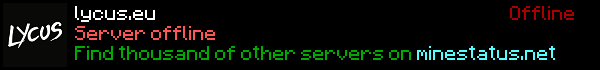 LycusMC Minecraft Server Banner