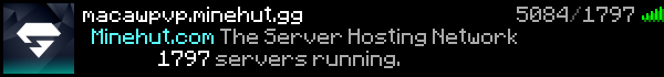 MacawPvP Minecraft Server Banner