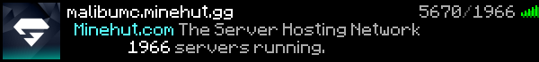 Malibu Mc Minecraft Server Banner
