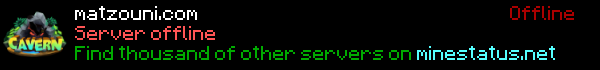 Matzouni [Greek/English SMP] [1.16.x-1.18.x] Minecraft Server Banner