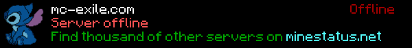Exile Minecraft Server Banner