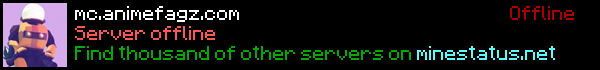 ANIMEFAGZ Minecraft Server Banner