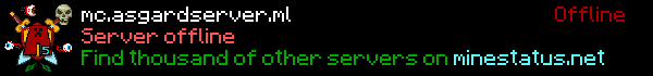 Asgard Server Minecraft Server Banner