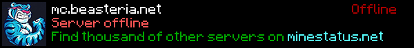 Beasteria Minecraft Server Banner