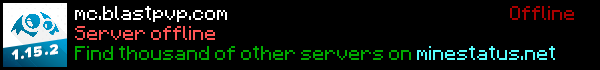 [$80 FTOP] BlastPvP Factions (New Map!) Minecraft Server Banner