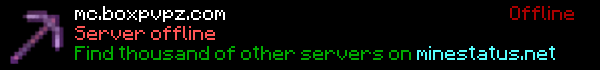 BoxPvPz Minecraft Server Banner