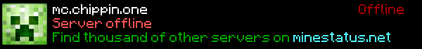 Chippin Survival Minecraft Server Banner