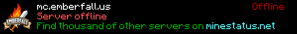 Emberfall Minecraft Server Banner