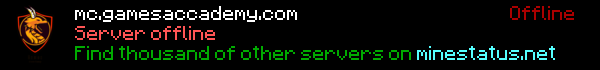 GamesAccademy Minecraft Server Banner