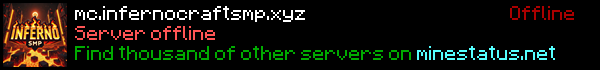 InfernocraftSMP Minecraft Server Banner