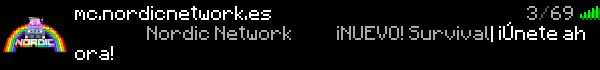 Nordic Minecraft Server Banner