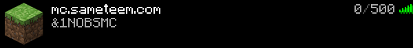 NOBSMC Minecraft Server Banner