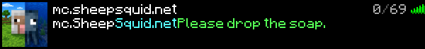 SheepSquid Minecraft Server Banner