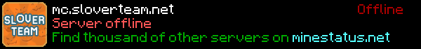 SloverTeam Network Minecraft Server Banner
