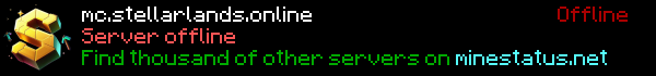 StellarLands Minecraft Server Banner