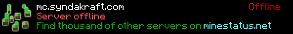 SyndaKraft Network Minecraft Server Banner