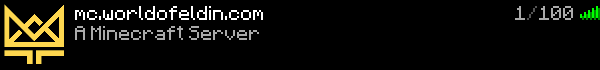 World of Eldin Minecraft Server Banner