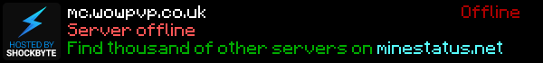 WOWPVP Minecraft Server Banner