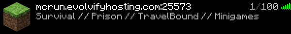 MCRUN SMP Minecraft Server Banner