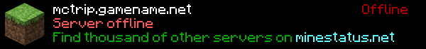 MCTripNetwork Minecraft Server Banner